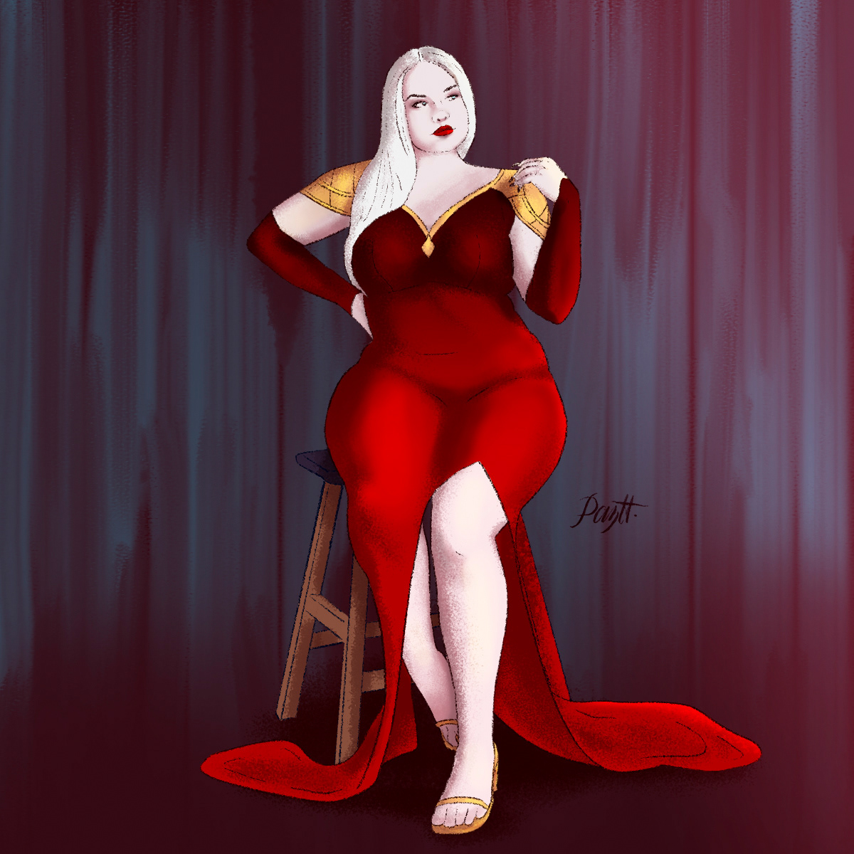 anatomy body challenge concept conceptart curvy disney Magical Girl Plus size woman
