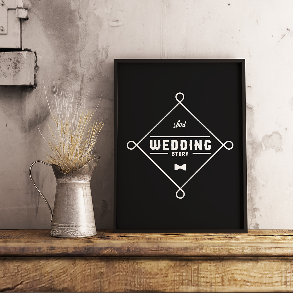 wedding logo short wedding story