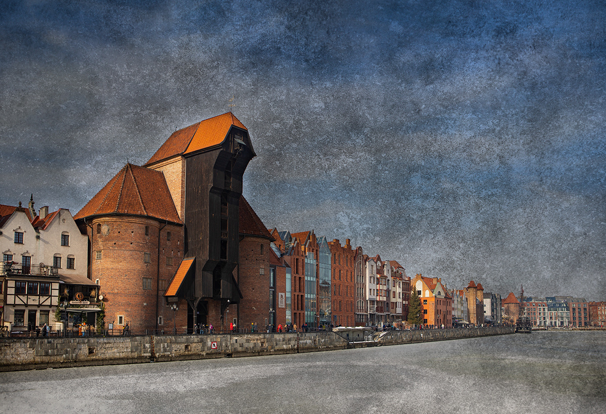 adventure architecture city Gdansk graphic modern Photography  poland Render Travel