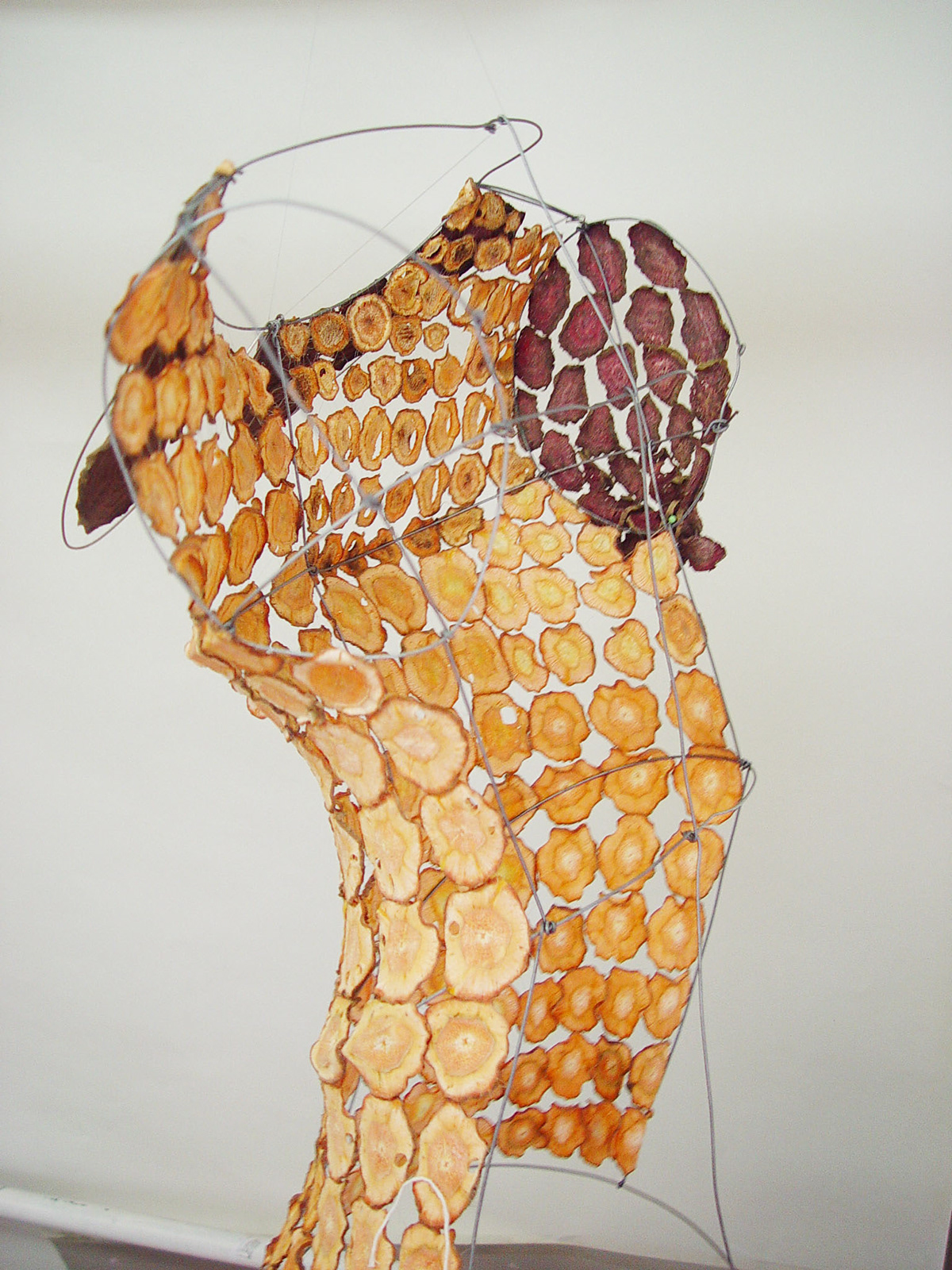 organic  textile  art  sculpture