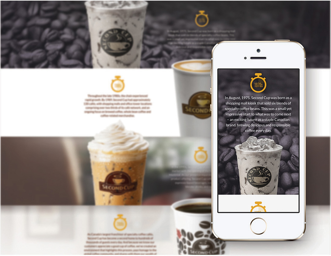 Adobe Portfolio Website Coffee Responsive mobile food and beverage tea beverage restaurant CRM loyalty tablet ux UI xD