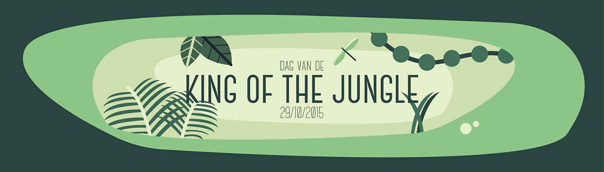 banner King of the jungle dp special day