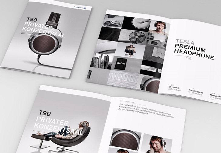 brand identity design corporate positioning headphones digital