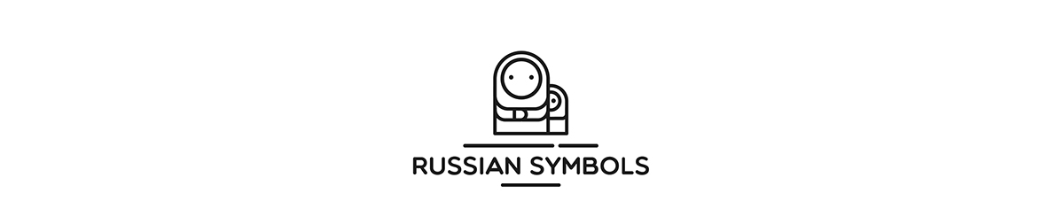 Russia russian icons line icons symbols vector free download