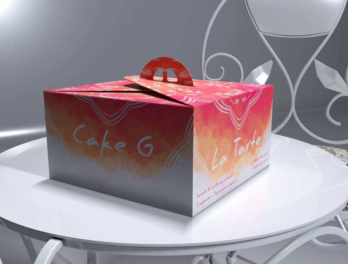 cakebox design art mywork artgallery creative graphic box cake.