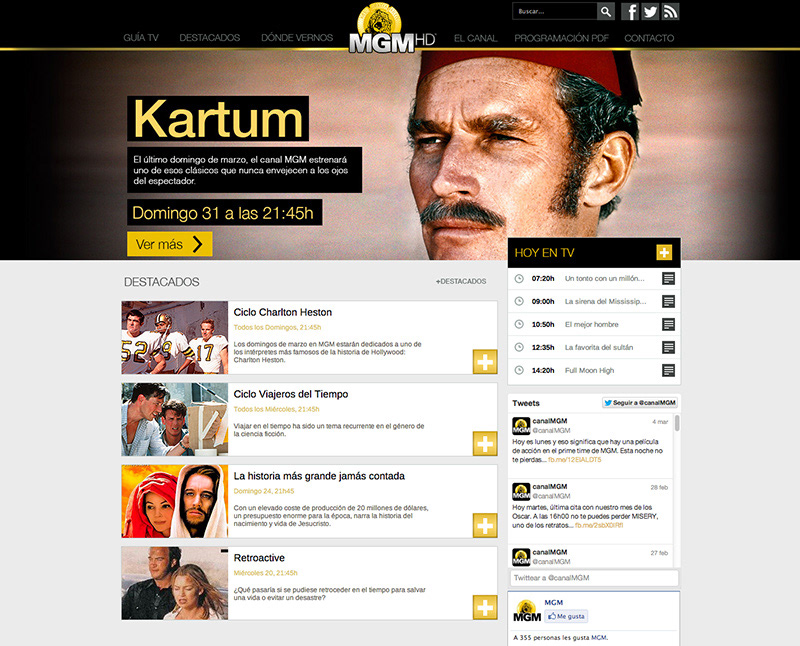 Website design Web MGM