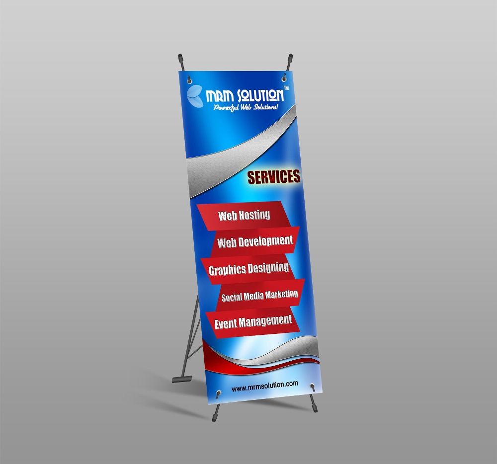 Standee Promotion Advertising  mrm banner