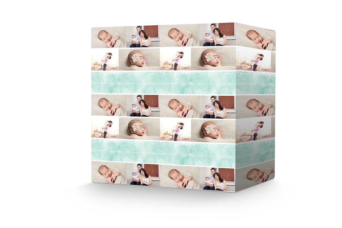 Wrapping paper surface design