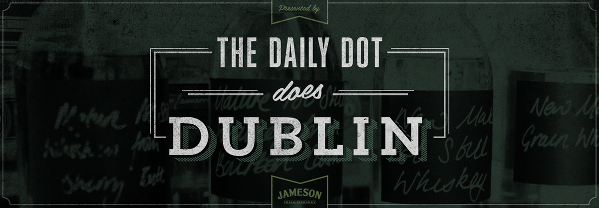 dublin Whiskey dailydot Blog Web design HTML css tumblr