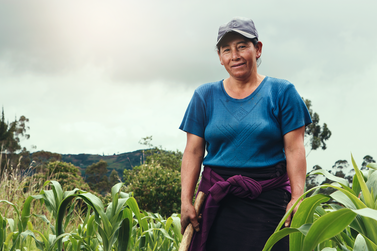 portrait farmers Highlands peruvian peru Cajamarca sierra campesino