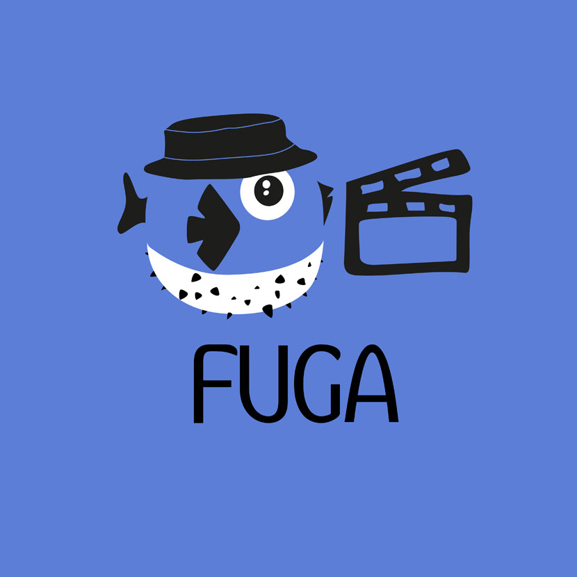 fugu logo Logotype Production production design Film   cinematography Cinema fish animals
