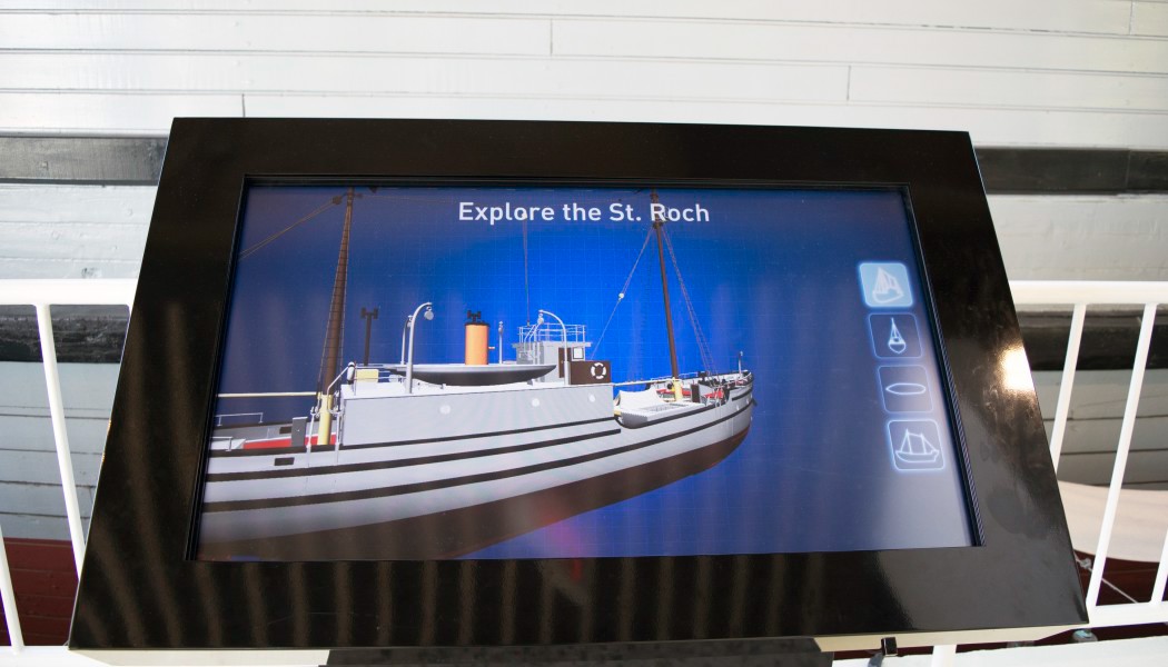 Adobe Portfolio true norh vancouver ship st roch Truenorth touchscreen Touchtable