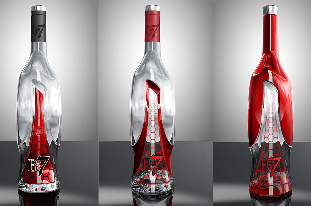 bottle design bottle visualization bottle modeling product design  industrial design  Design Visualization Creative Design