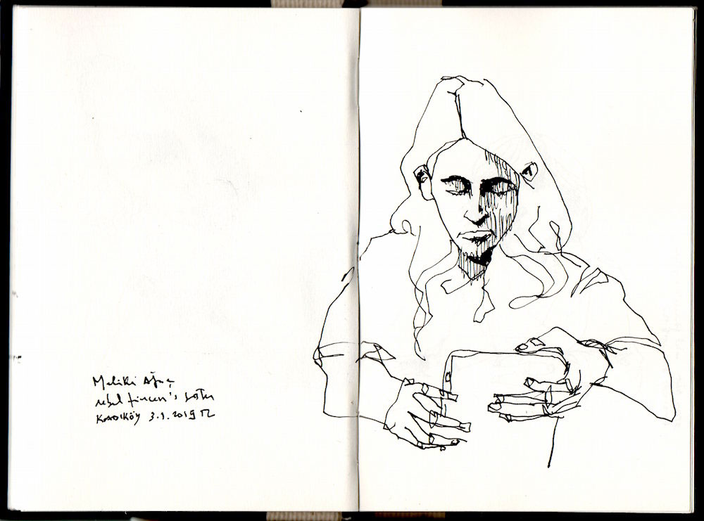 graphic diary sketchbook