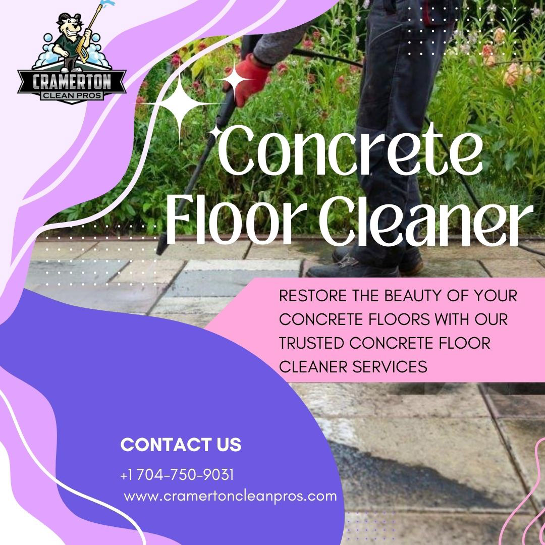 concrete floor cleaner
