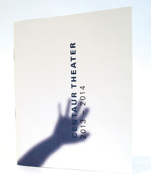 Theater Booklet promotional design Shadows