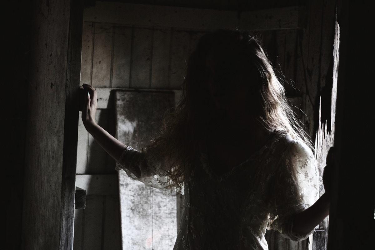 girl woman dark Shadows abandoned creepy female gothic haunting spooky