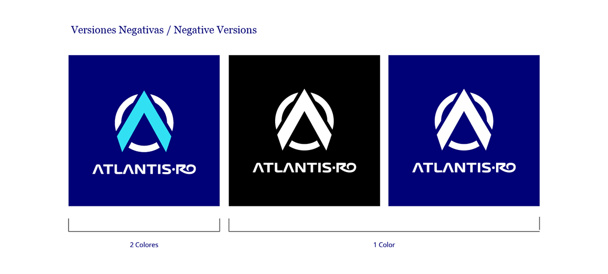 atlantis brand logo videogame ragnarok imagotipo 𝖮𝗇𝗅𝗂𝗇𝖾 brand identity Gaming Gaming Logo