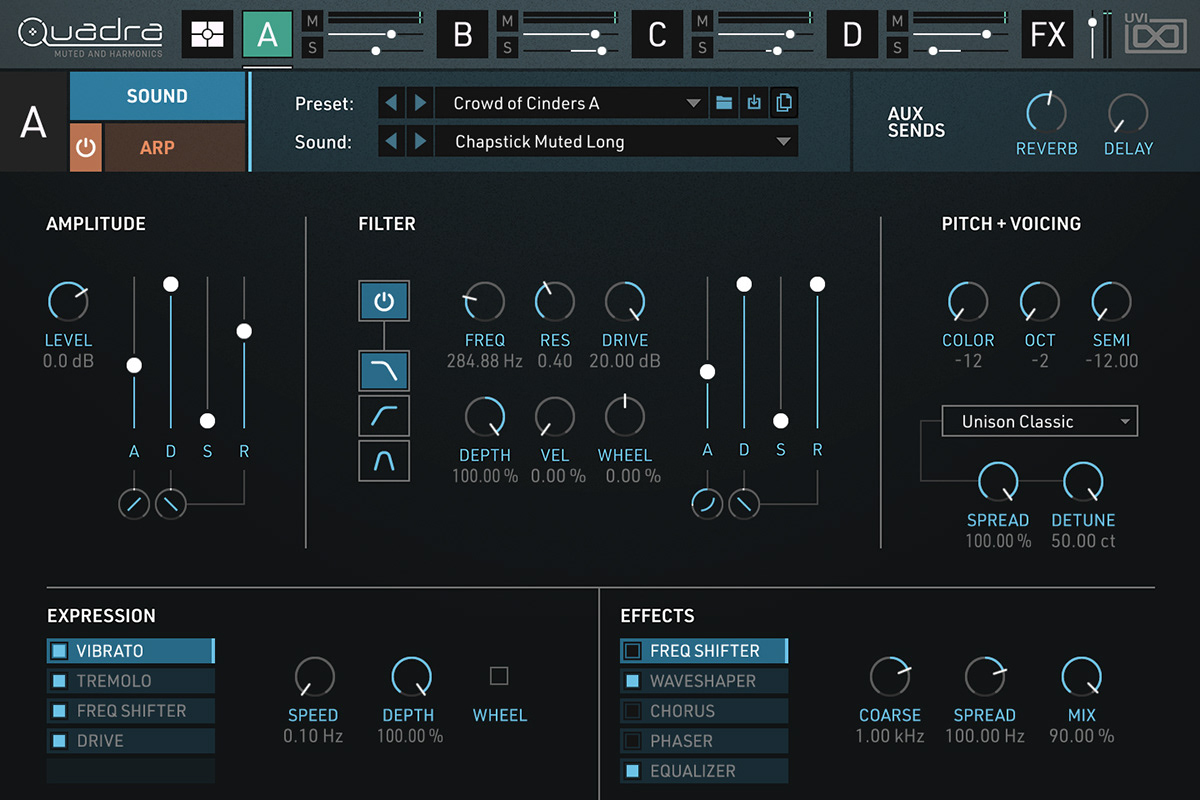 Audio GUI instrument plugin software synthesizer vst