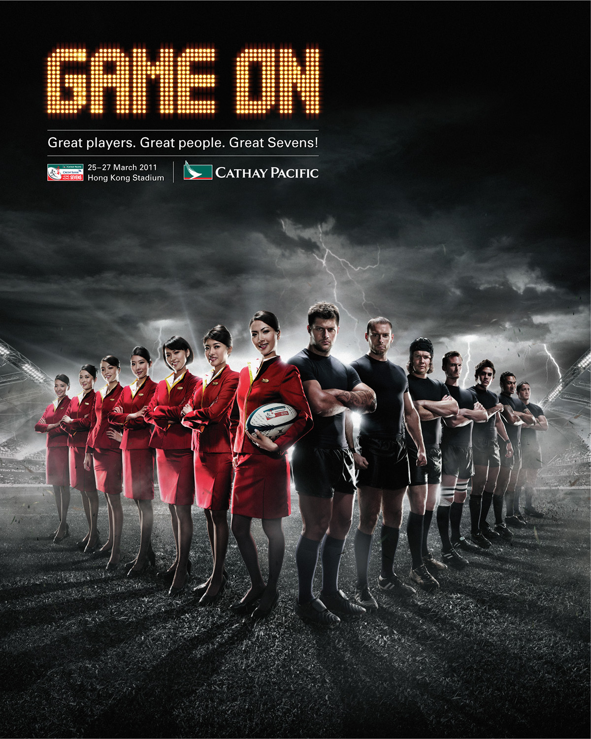 Rugby sevens cathay pacific airline Sponsorship Event Hong Kong