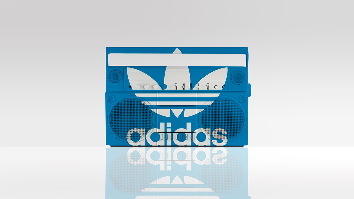 adidas adidasoriginals boombox art design BraskoDesign #Brandalism
