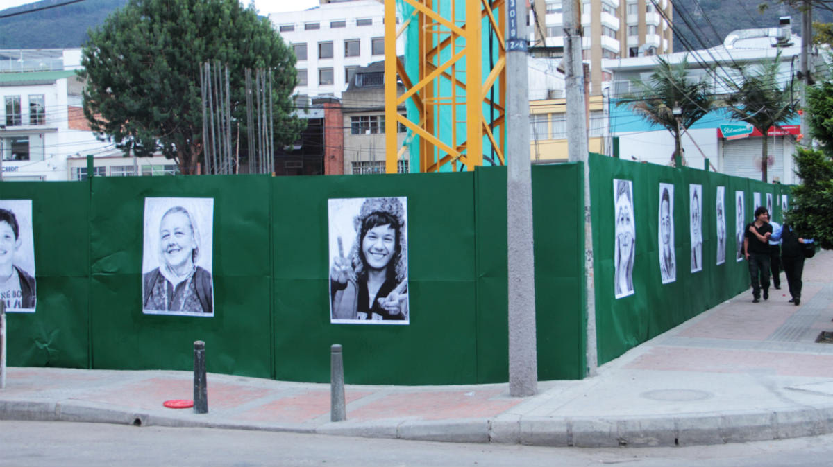 JR project social projects bogota colombia street artist