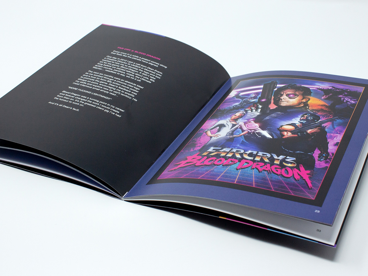 art design ILLUSTRATION  Retro 1980s Synthwave Outrun Zine  publication book