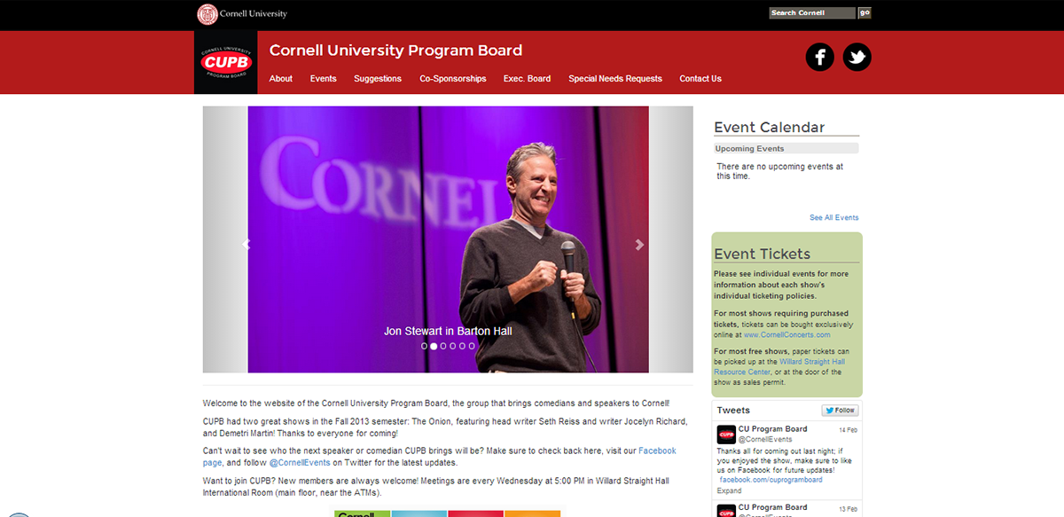 redesign Website bootstrap balsamiq Responsive Design Cornell University Cornell OrgSync
