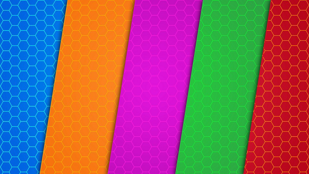 hexagon background pattern modern net free download design freebies protium design blue orange purple green red
