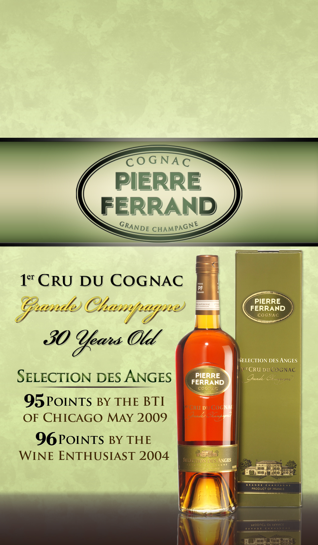 Pierre Ferrand Cognac Shelf Talkers Consistent Design