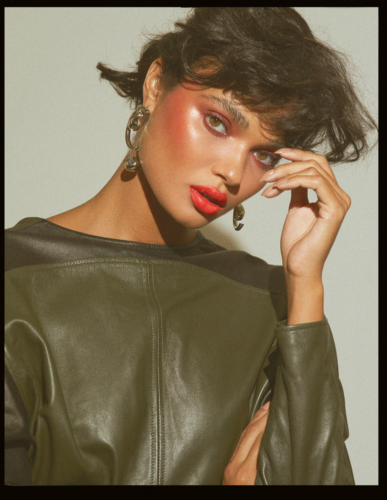 emily soto daniela braga beauty editorial nyc New York fashion shoot gucci Balenciaga Celine