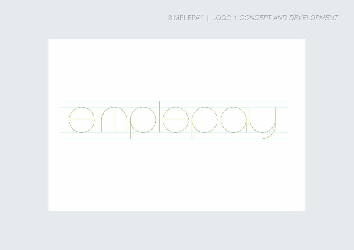 payroll finance money online Rebrand simple SimplePay lexi Monzeglio Corporate Identity CI logo