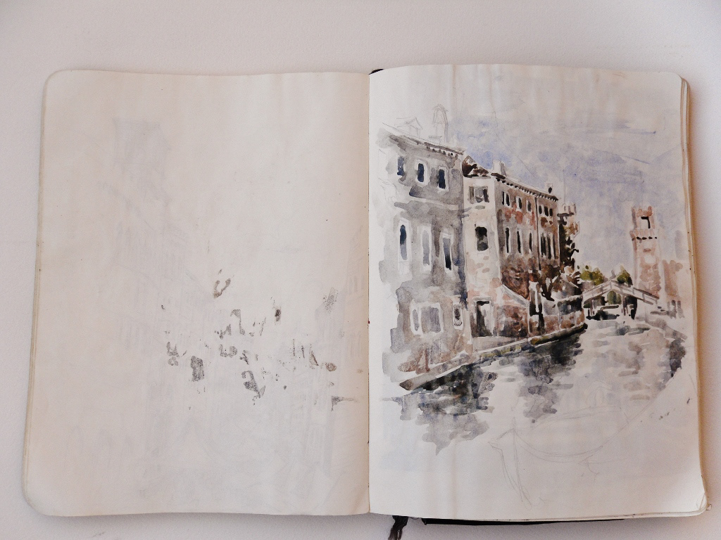 traveling sketchbook Europe sketchbook location drawing watercolors Italy sketches France sketches Belgium sketches Spain sketches
