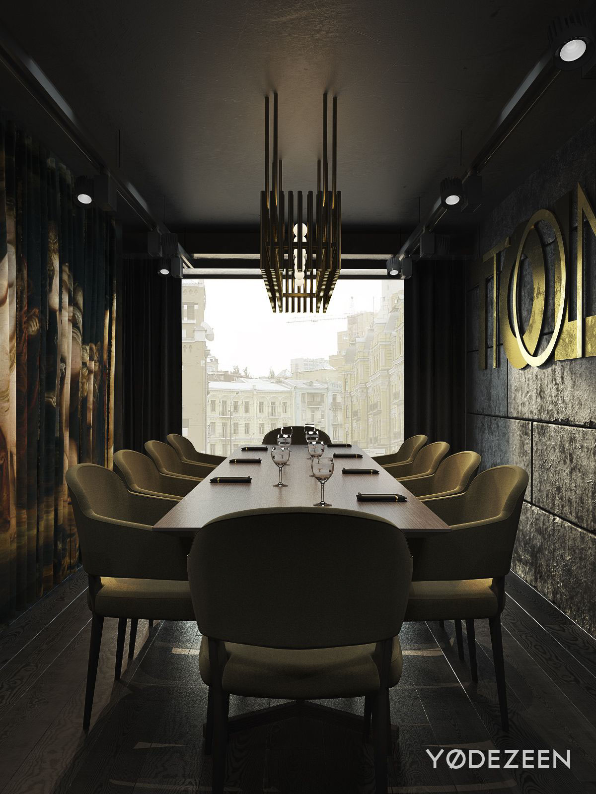 Interior design restoration restaurant HORECA stylish modern terrace hookah bar lounge kiev ukraine