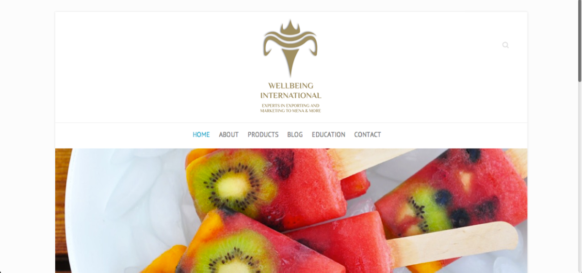 Wellbeing International middle east middle eastern MENA EXPORTS Food  healthy luxury
