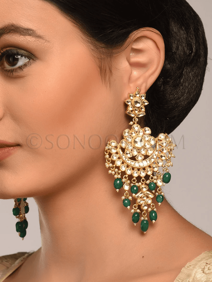 Big Indian Earrings earrings from India Indian Beaded Earrings indian earrings jhumka Indian Jewelry Earrings Indian Jhumka Earrings Sonoor Jewelry Concepts
