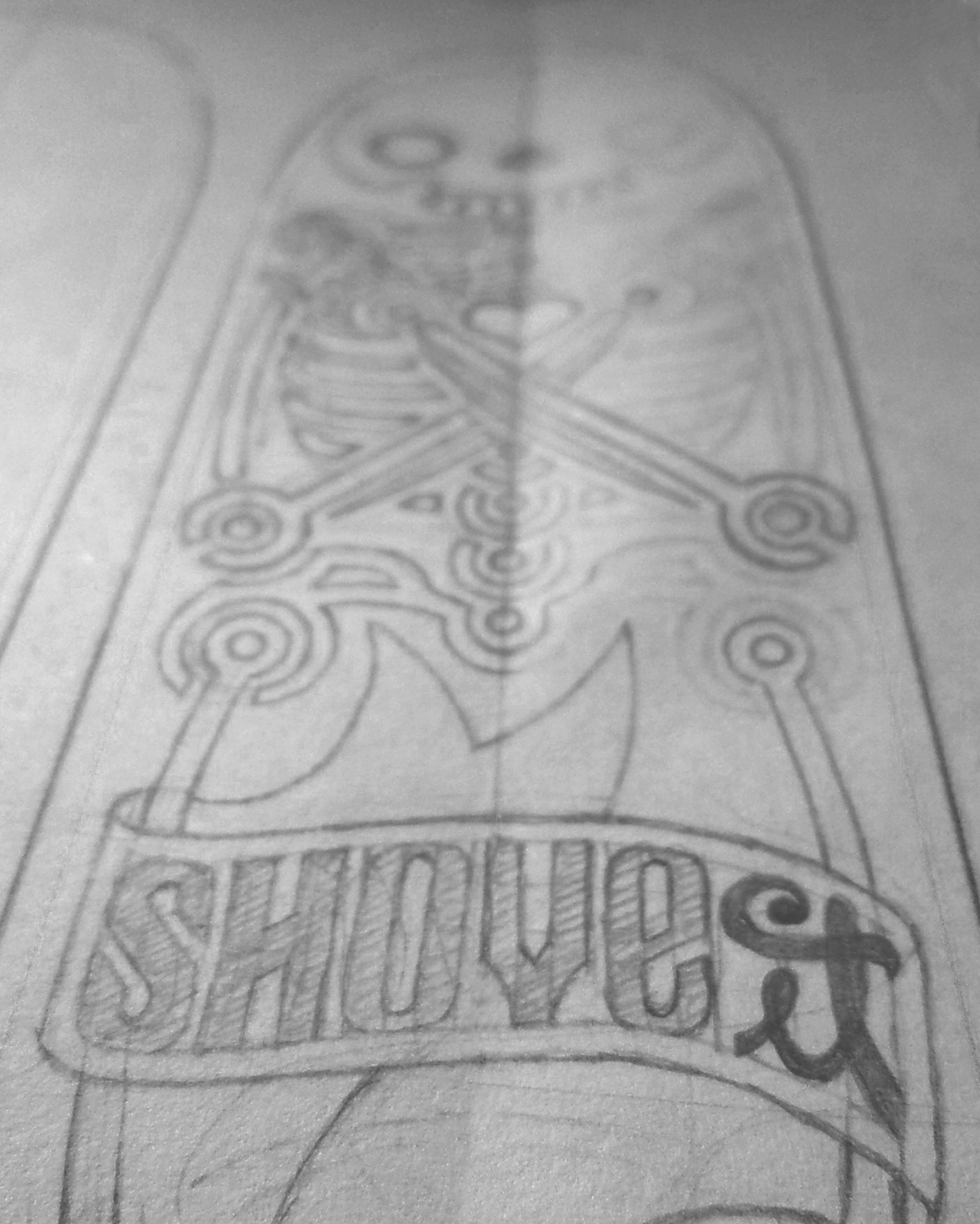 skate  decks  shove it  project  enjoy   matacho  descorp  Illustration