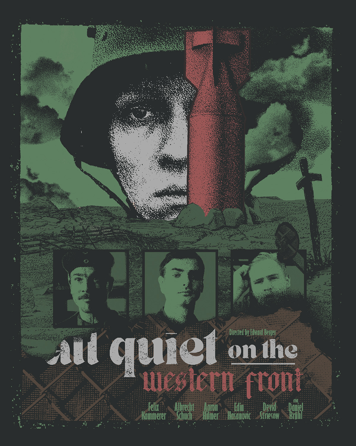 All quier on the western front movie poster