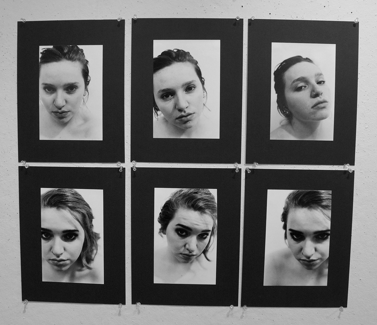film photography black and white 35mm girls makeup no makeup natural final project