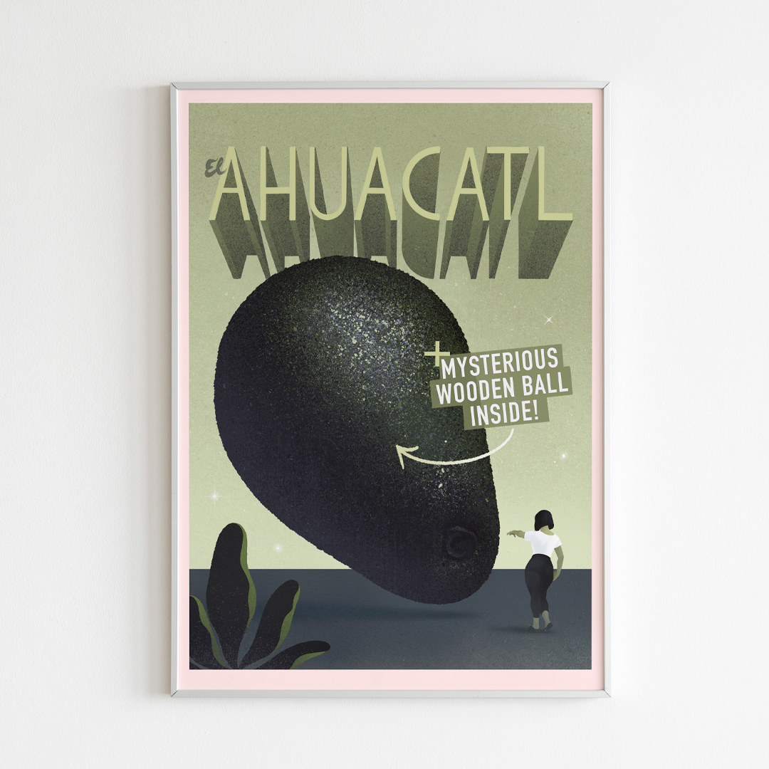 avocado guacamole Food  foodillustration digitalart foodart poster art Poster Design Digital Art  Graphic Designer