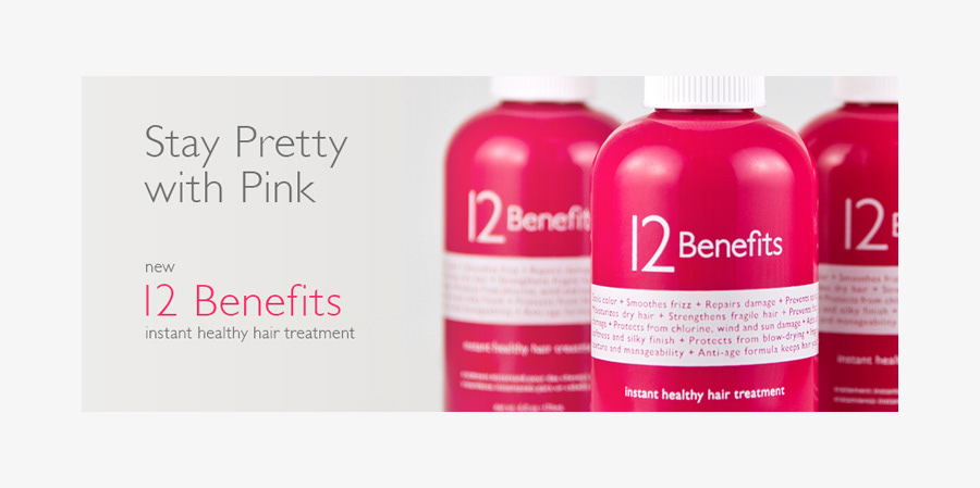 12 Benefits brand identity paulmaier Website brand messaging Point-of-sale Web haircare hair salon healthy beauty