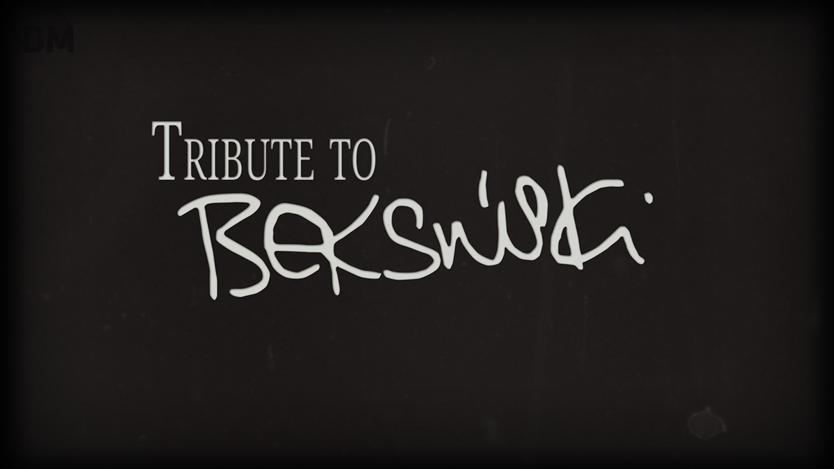 Beksinski art tribute animationfilm paint video compositing Mattepainting gallery painter Style horror face wanderland nightmare
