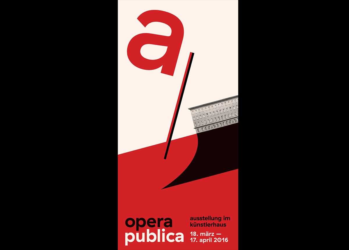 Adobe Portfolio Group exhibition Gruppenausstellung  exhibition branding red vienna malevich bauhaus El Lissitzky constructivism rotes wien Russian Poster Art communist austria