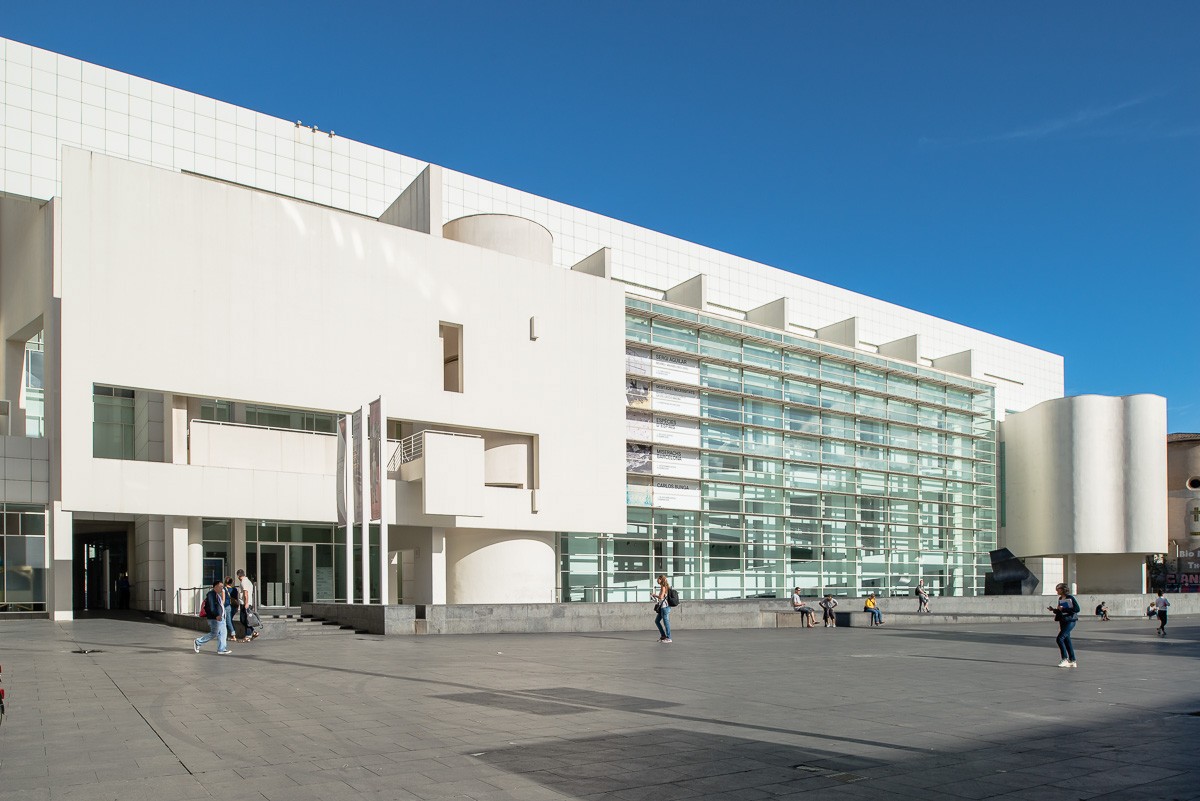macba barcelona spain Richard Meier interiors museum