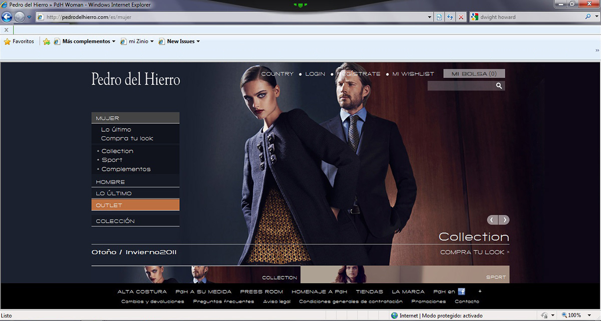 moda Internet shop online tienda online pdh pedro del hierro clothes Ropa
