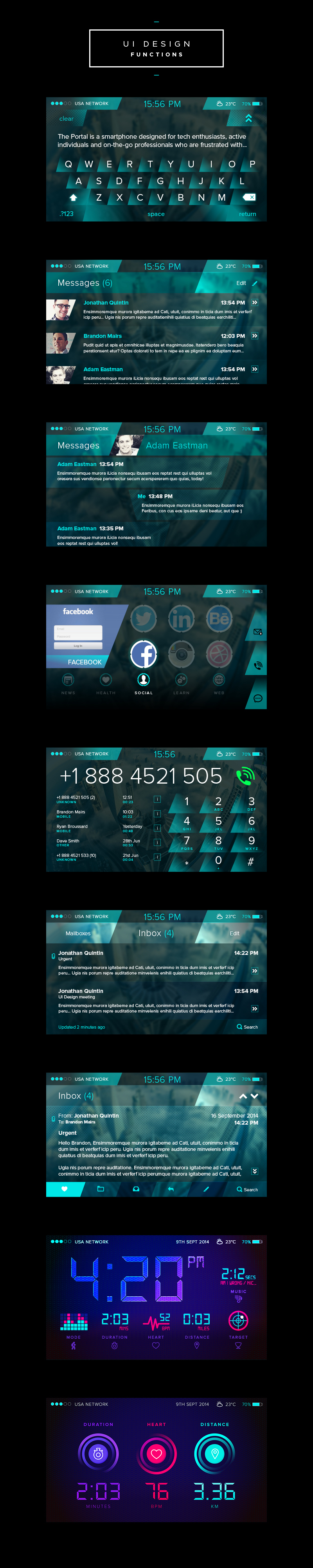 disruptoverload portalsmartphone phone Smart smartphone wearables mobile UI infographic info graphic Data visual concept