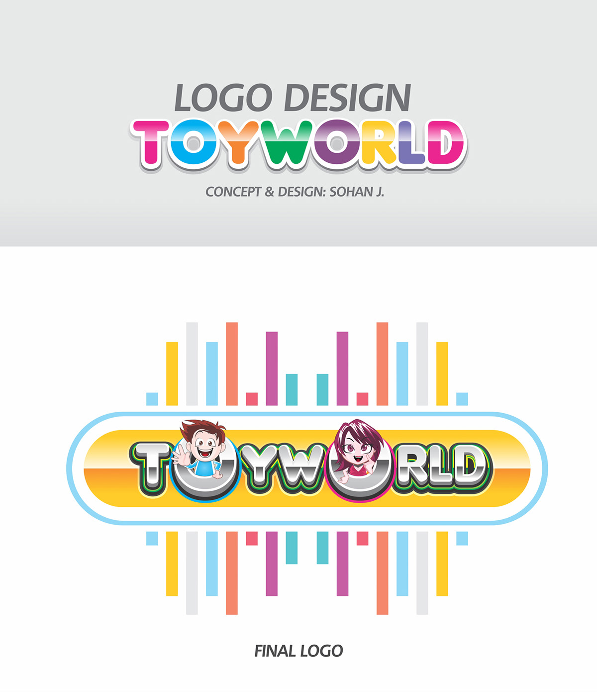 logo  Graphic  kids rebranding Fun