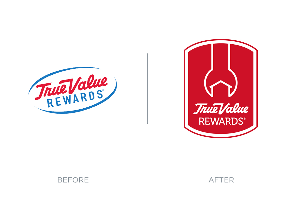 identity re-branding design hardware True Value rewards iconography icons cards membership loyalty logo Style Guide