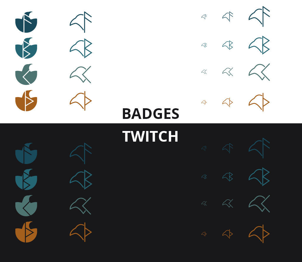 badge design Twitch