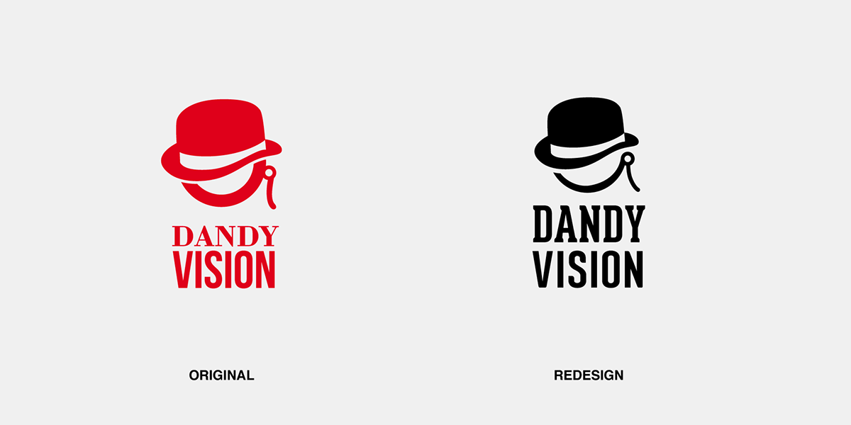 branding  identity logo Dandy vision Event artist management planning